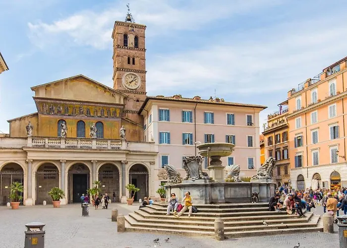 Monolocale Con Piscina A Trastevere דירה
