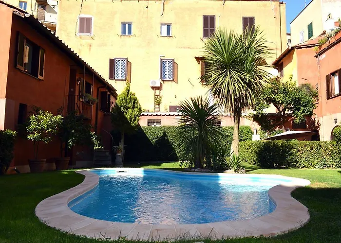 דירה Monolocale Con Piscina A Trastevere
